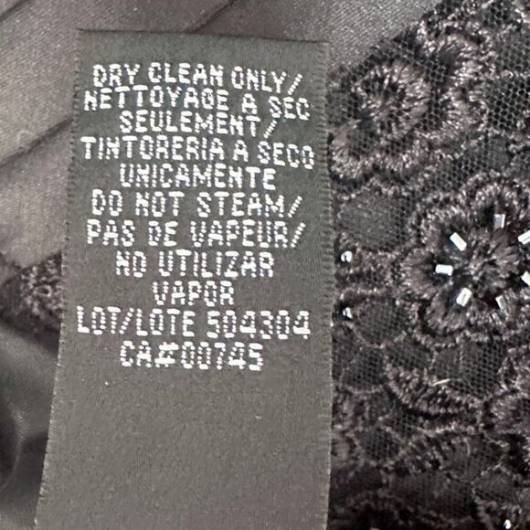 JS Collection Lace Beaded Bustier Top - Size 14 - EUC - Picture 7 of 7